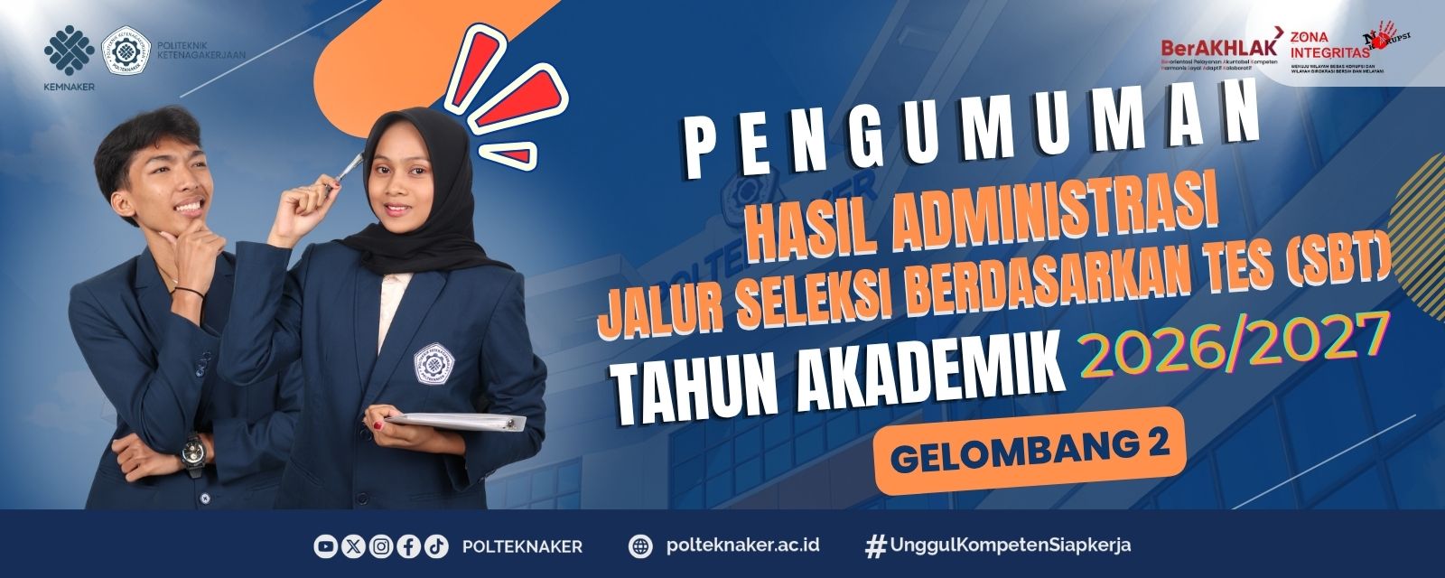 Header Hasil Administrasi SBT 2026 Gelombang 2