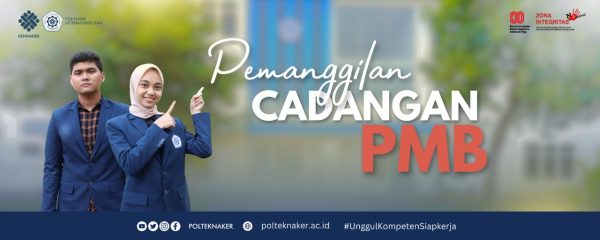 Polteknaker Umumkan Daftar Peserta Cadangan yang Diterima Tahun Ajaran 2025/2026