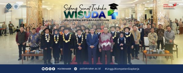 Wisuda Ke-4 Politeknik Ketenagakerjaan: Cetak Lulusan Produktif, Adaptif, dan Bersaing Global