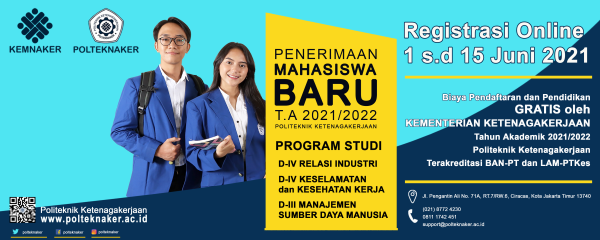 Penerimaan Mahasiswa Baru T.A. 2021/2022